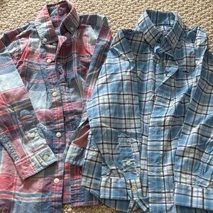 Vineyard Vines Kids Button-Down Shirts - Pink and Blue Easter Outfit for Boys